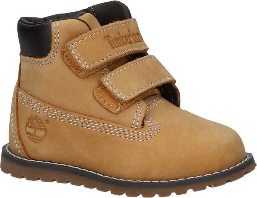 Timberland Pokey Pine kids klittenbandschoenen Geel