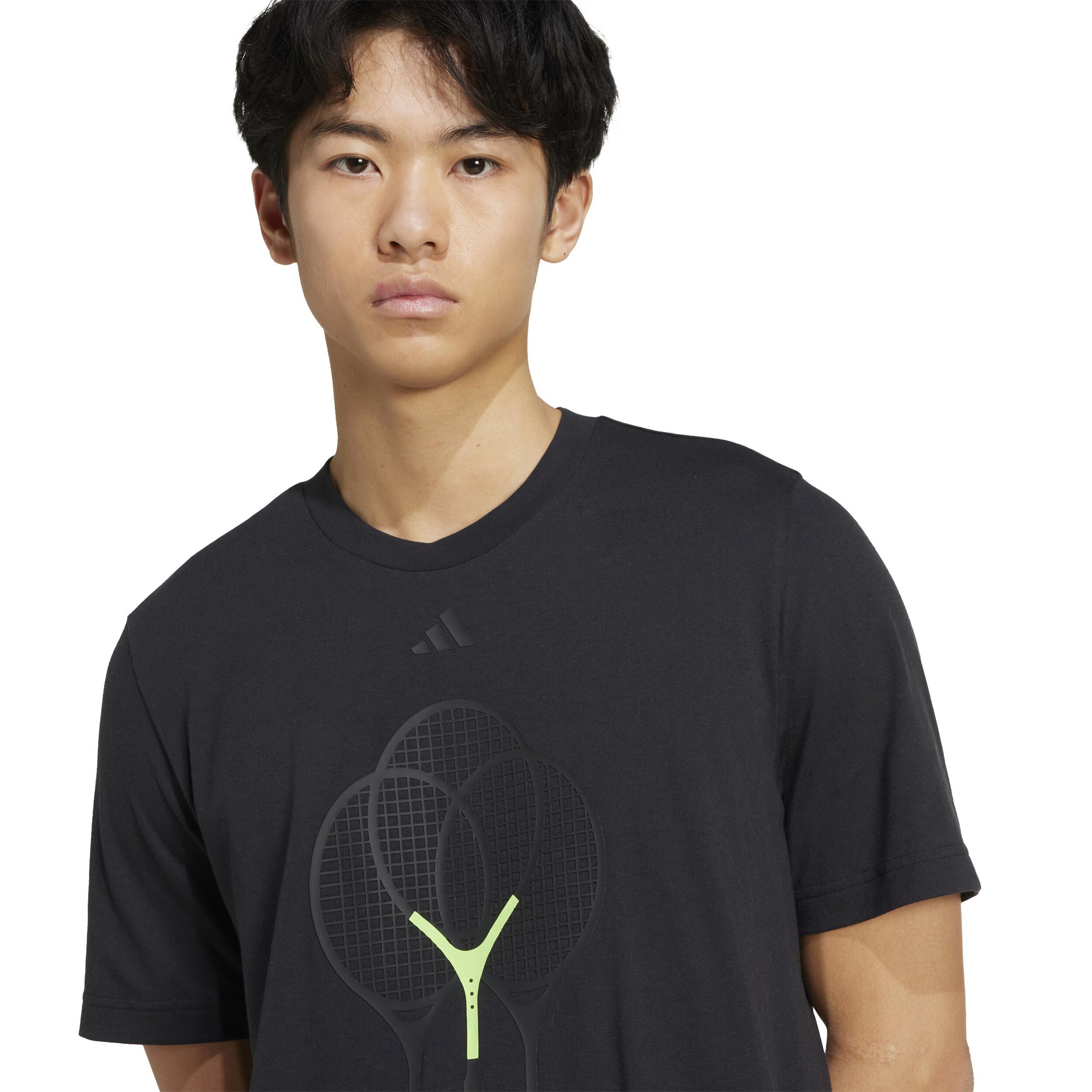 adidas Racket T-shirt Hommes - Noir