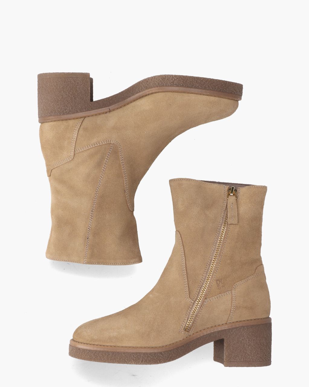 DLSport 5937 Bruin Dames Enkelboots