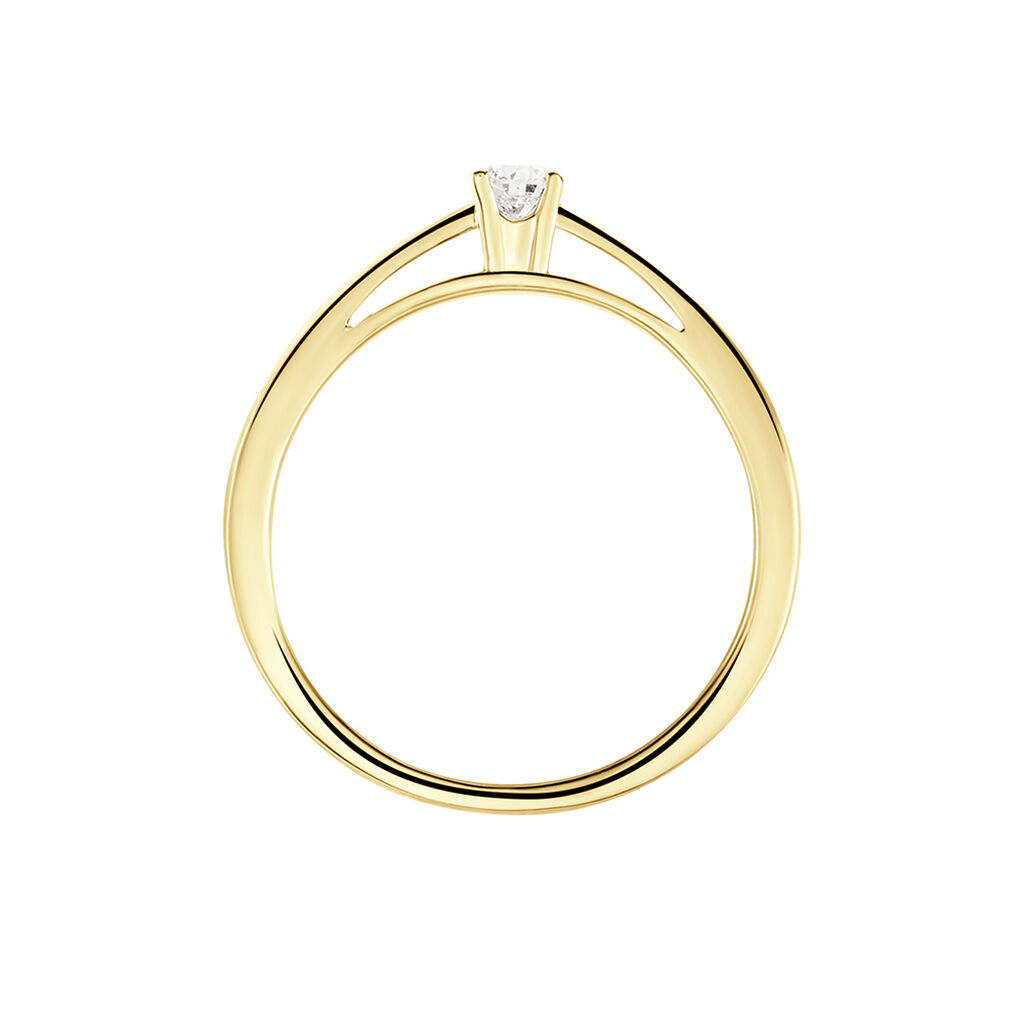 Bague Soltaire Celina Or Jaune Diamant