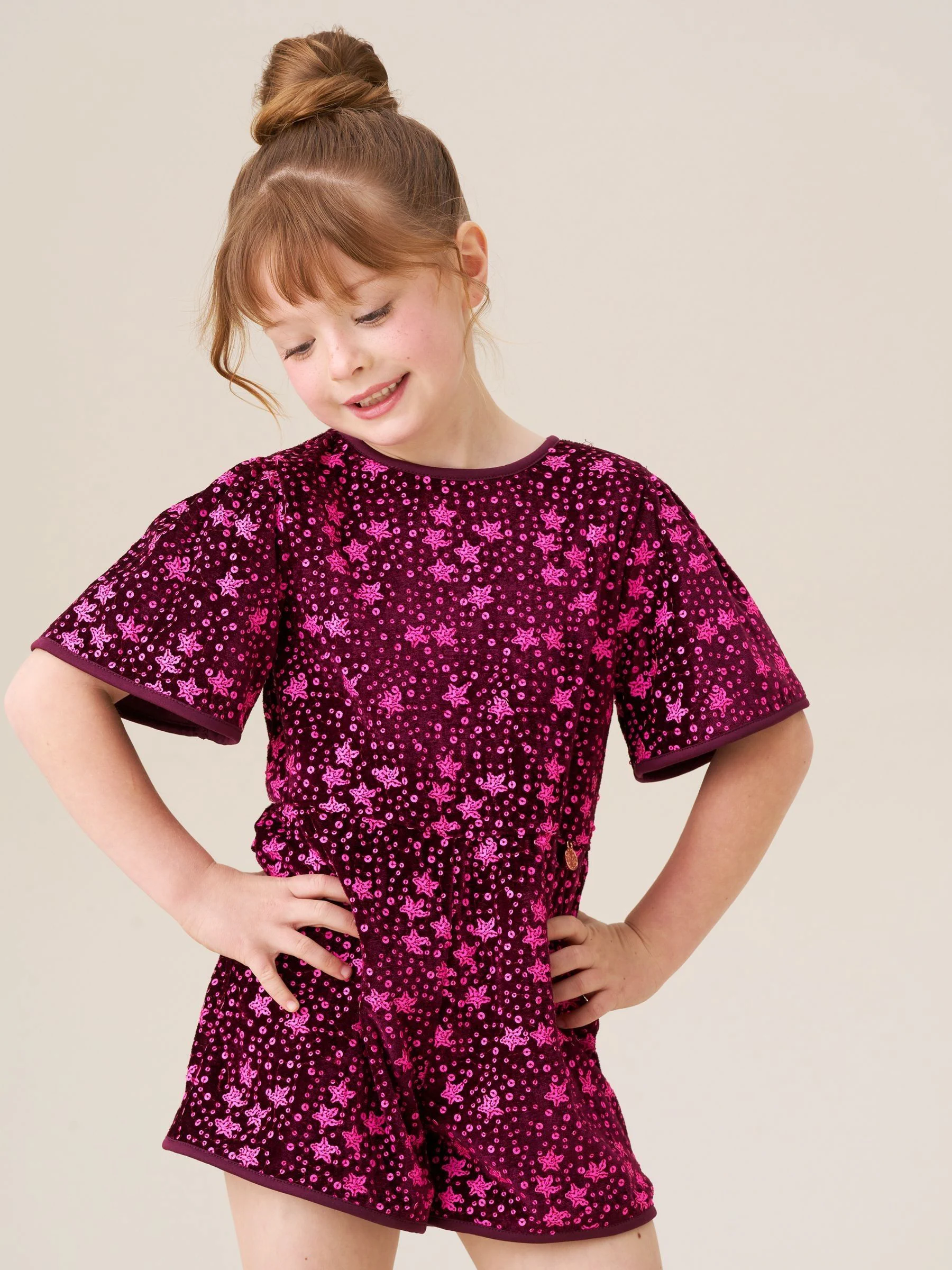 Angel & Rocket Nova playsuit met lovertjes