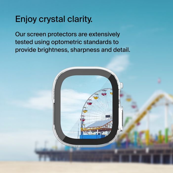 Belkin TemperedCurve 2-in-1 Protecteur d'écran Transparent Verre trempé