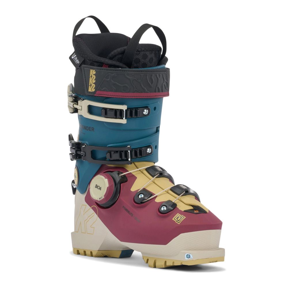 K2 MINDBENDER 95 BOA - Chaussures ski Femme burgundy/white/blue