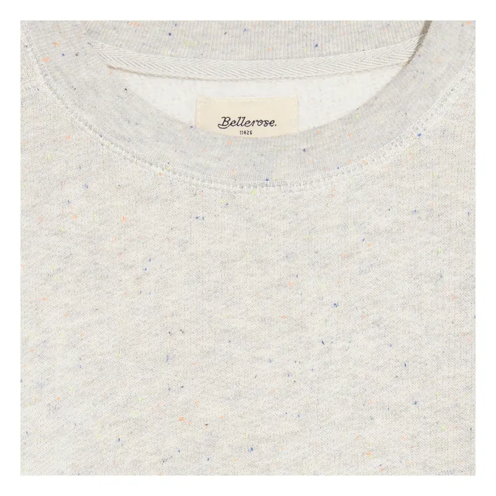 Bellerose Robe Sweat Fadola Chiné | Gris chiné