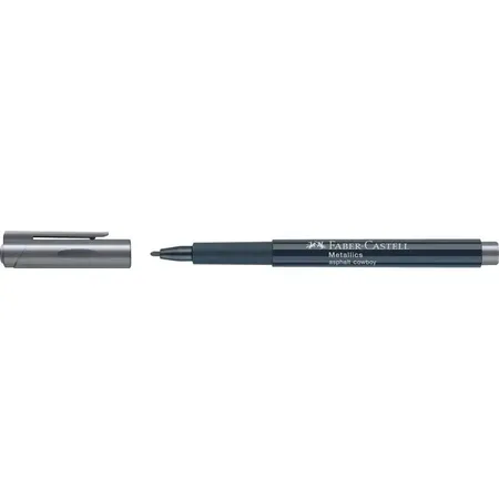 Faber-Castell Metallics Marker, Farbe asphalt cowboy