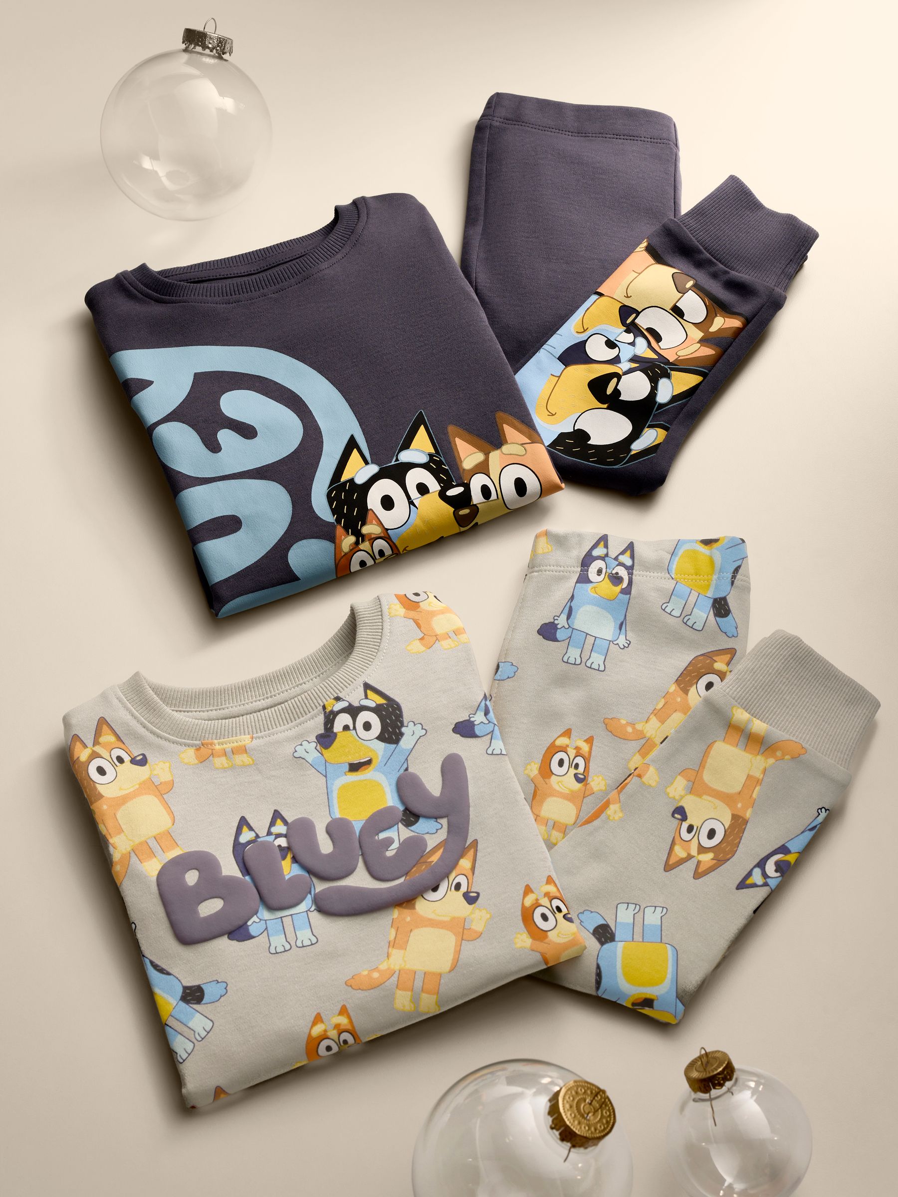 Blauw - License Bluey Snuggle Pyjamas 2 Pack (12mths-8yrs)