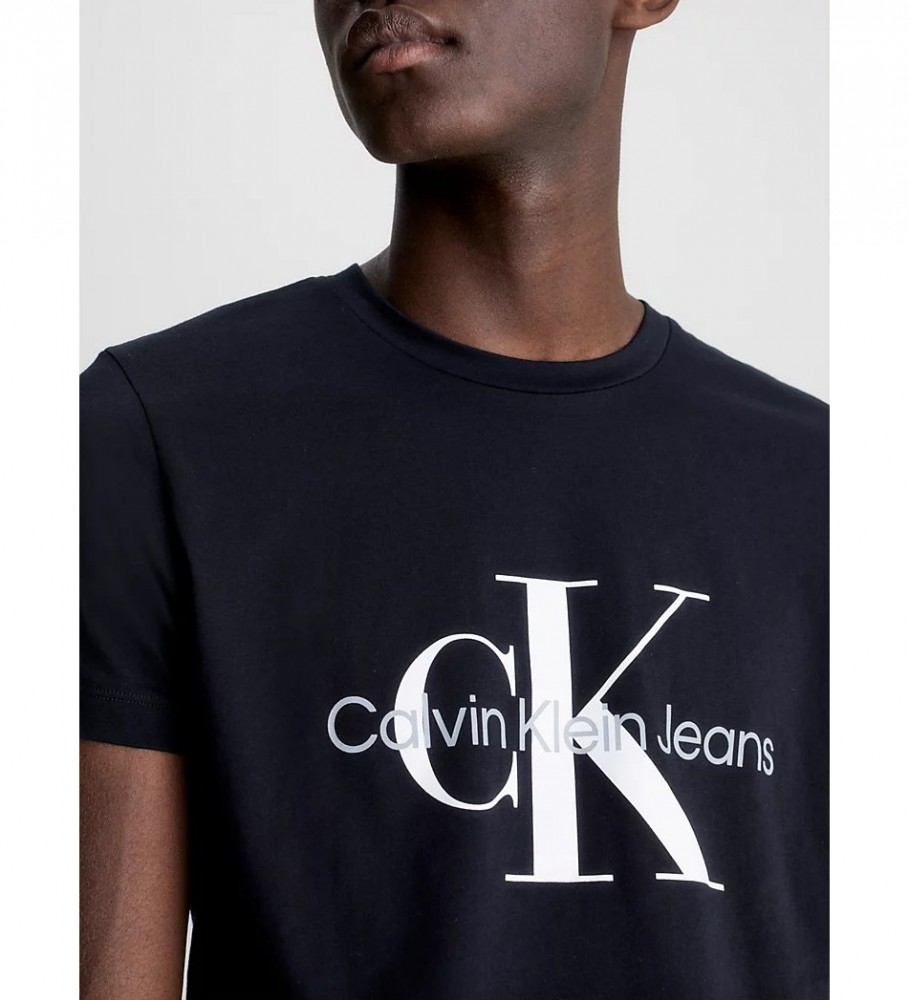 Camiseta Calvin Klein Jeans Core Monogram Slim preta