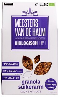 De Halm Granola Suikerarm Biologisch 350GR