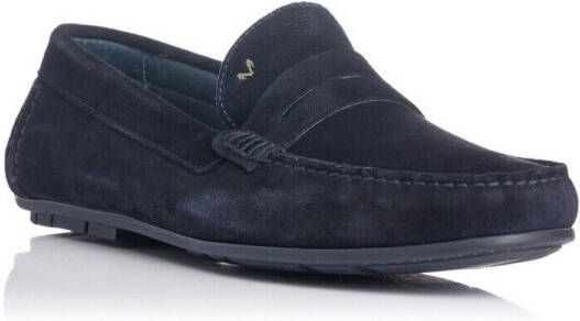Martinelli Pacific heren moccasin blauw