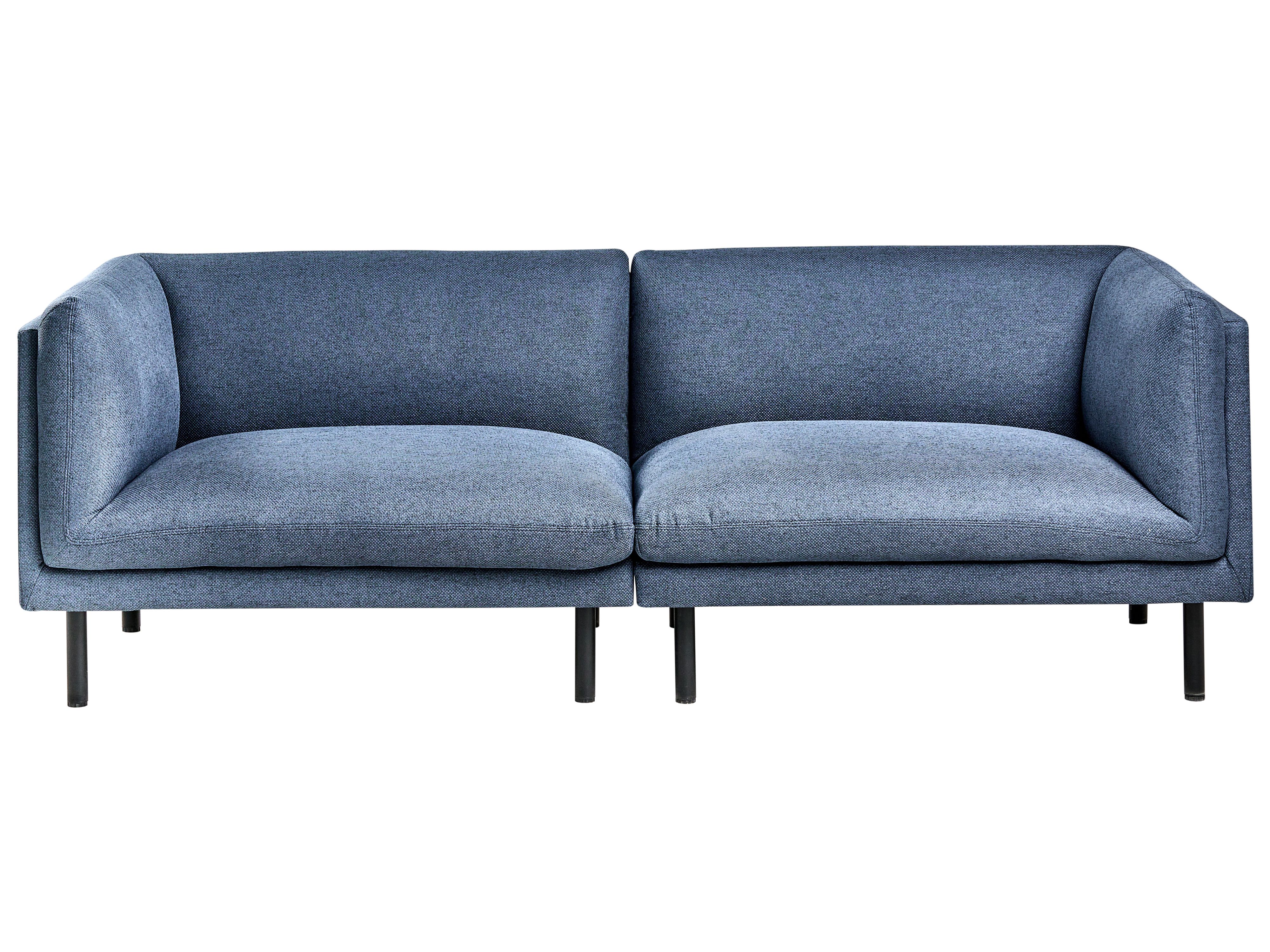 Bank 3-zits VORGOD Stof Donkerblauw