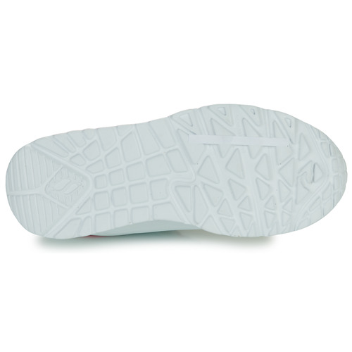 Skechers - UNO LITE - MY DRIP - Blanc / Rose
