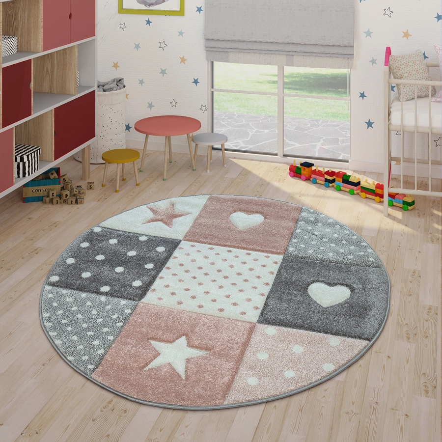 Paco Home Teppich Cos 339 Pink 120 cm