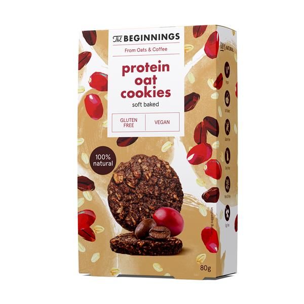 Biscoitos De Aveia Com Proteína De Soja E Café, Sem Glúten