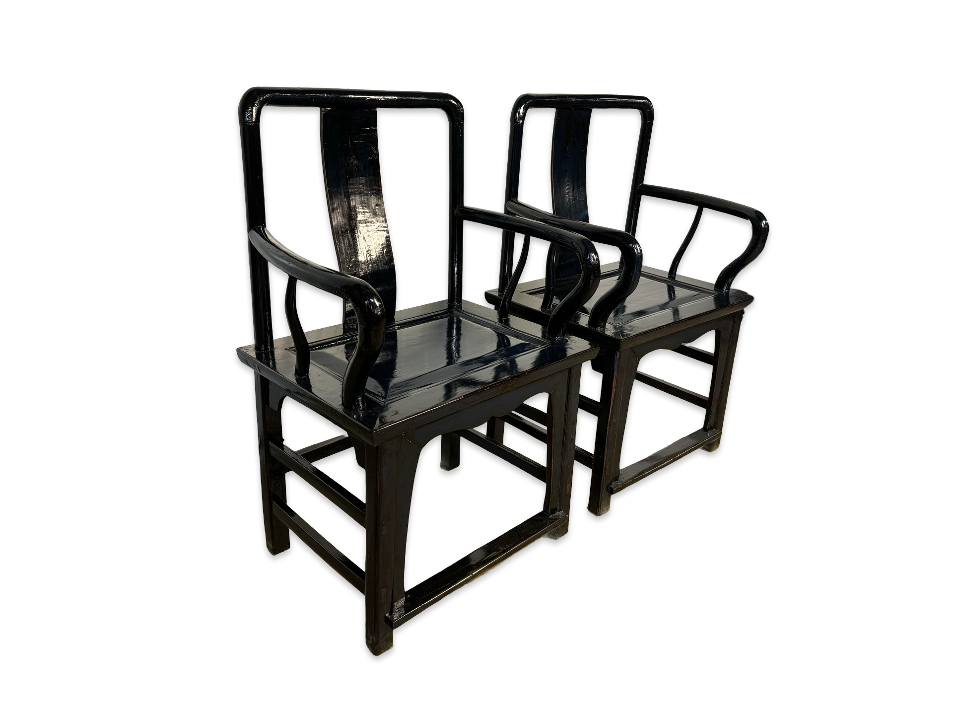 Stoel donker blauw (Set van 2) Lak