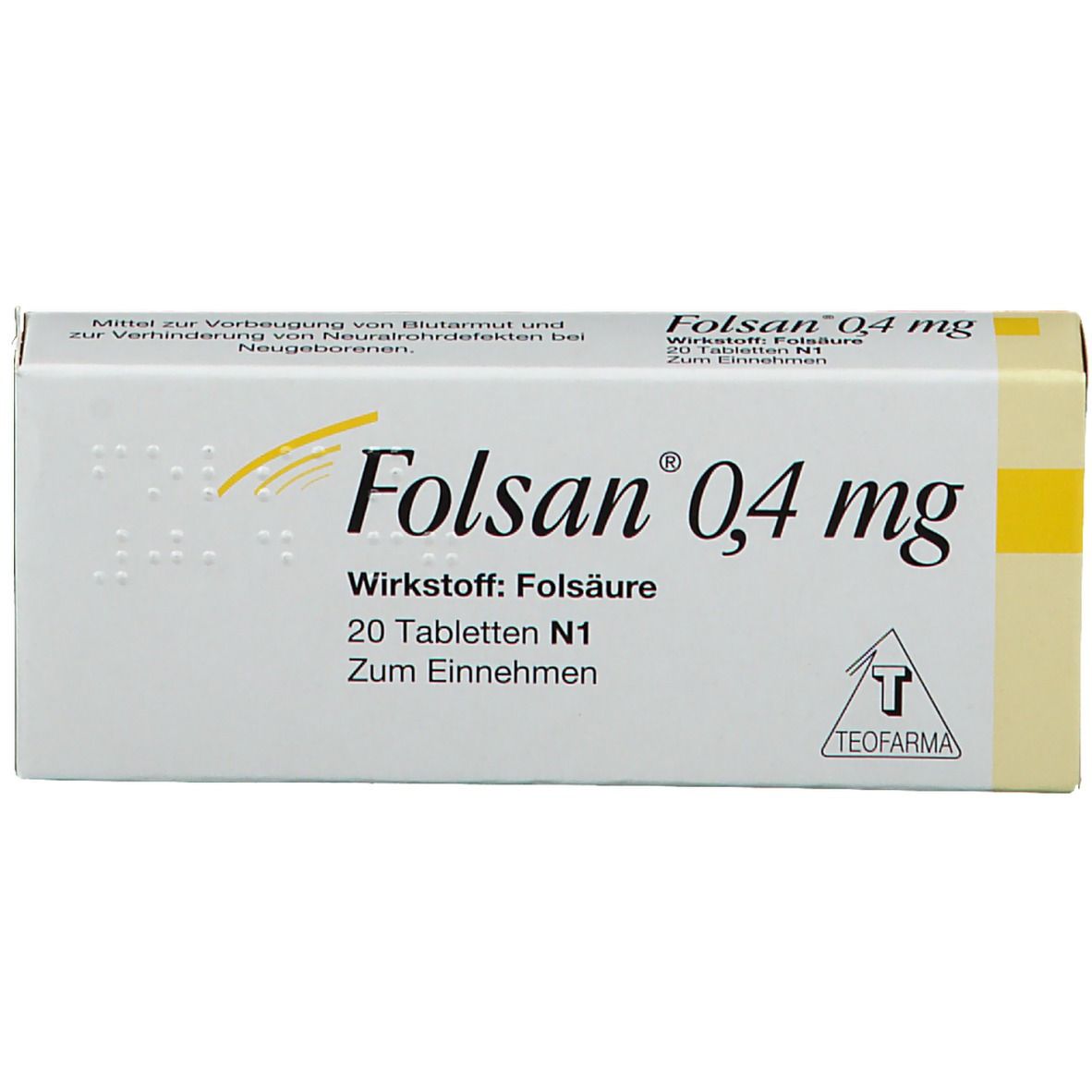 Folsan® 0,4 mg