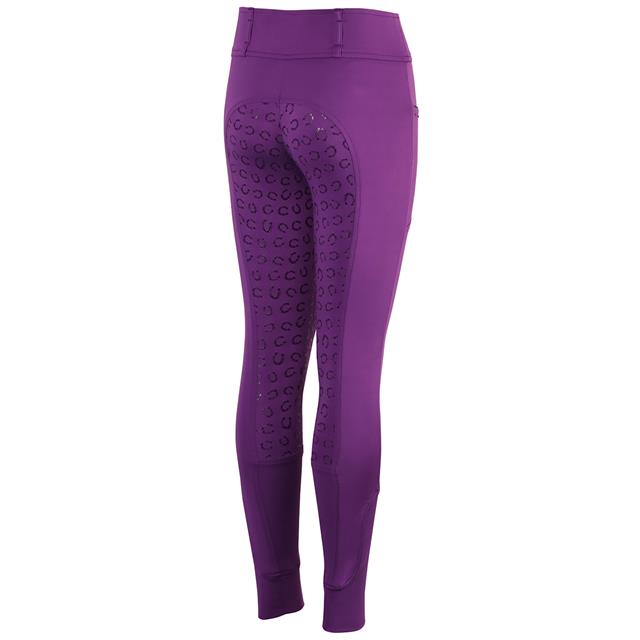 Paardrijlegging Harry's Horse LouLou Bo Full Grip Kids Paars