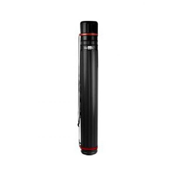 Tubo Porta-Desenhos Extensível 125cm Preto - PP01