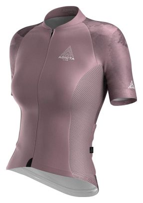 Maillot Manches Courtes Femme Adicta Lab Alate V1 Violet