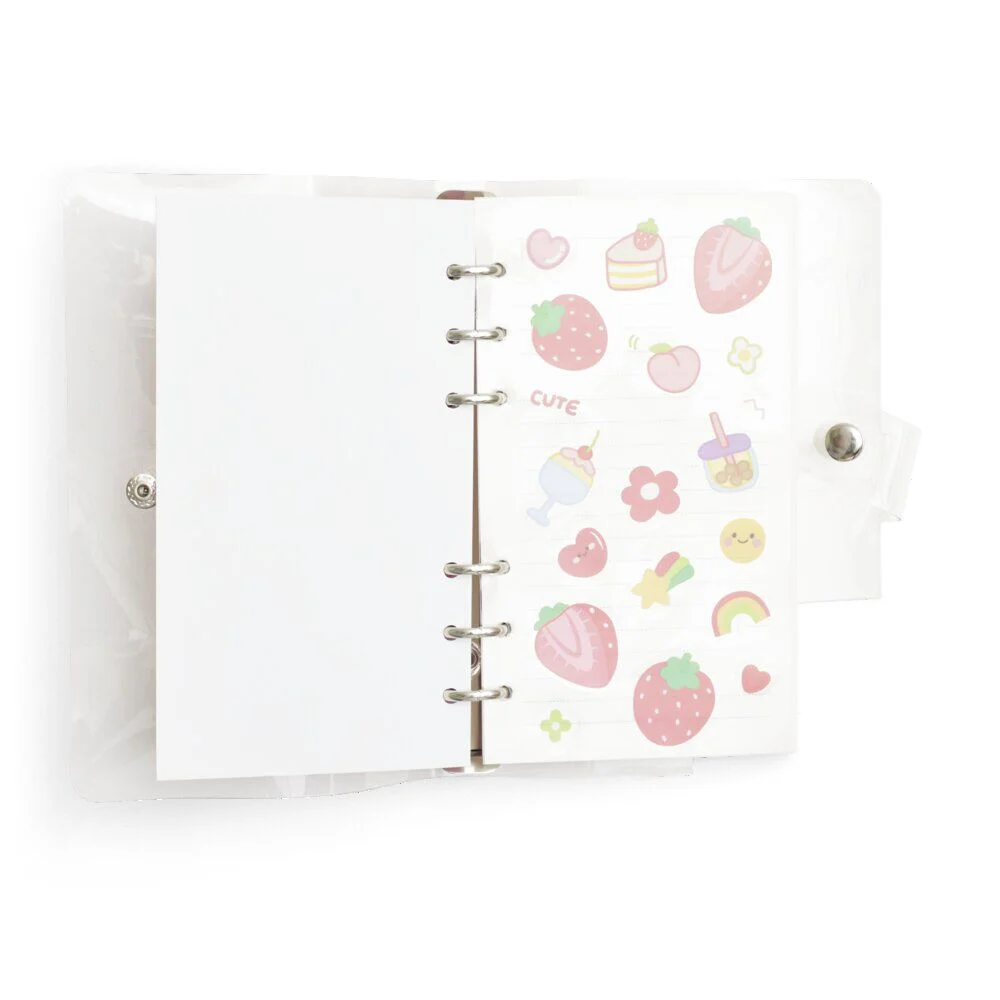 Carnet 100 feuilles avec stickers