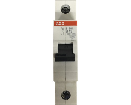 ABB S201-B13 13A Miniatuurschakelaar B 1-polig
