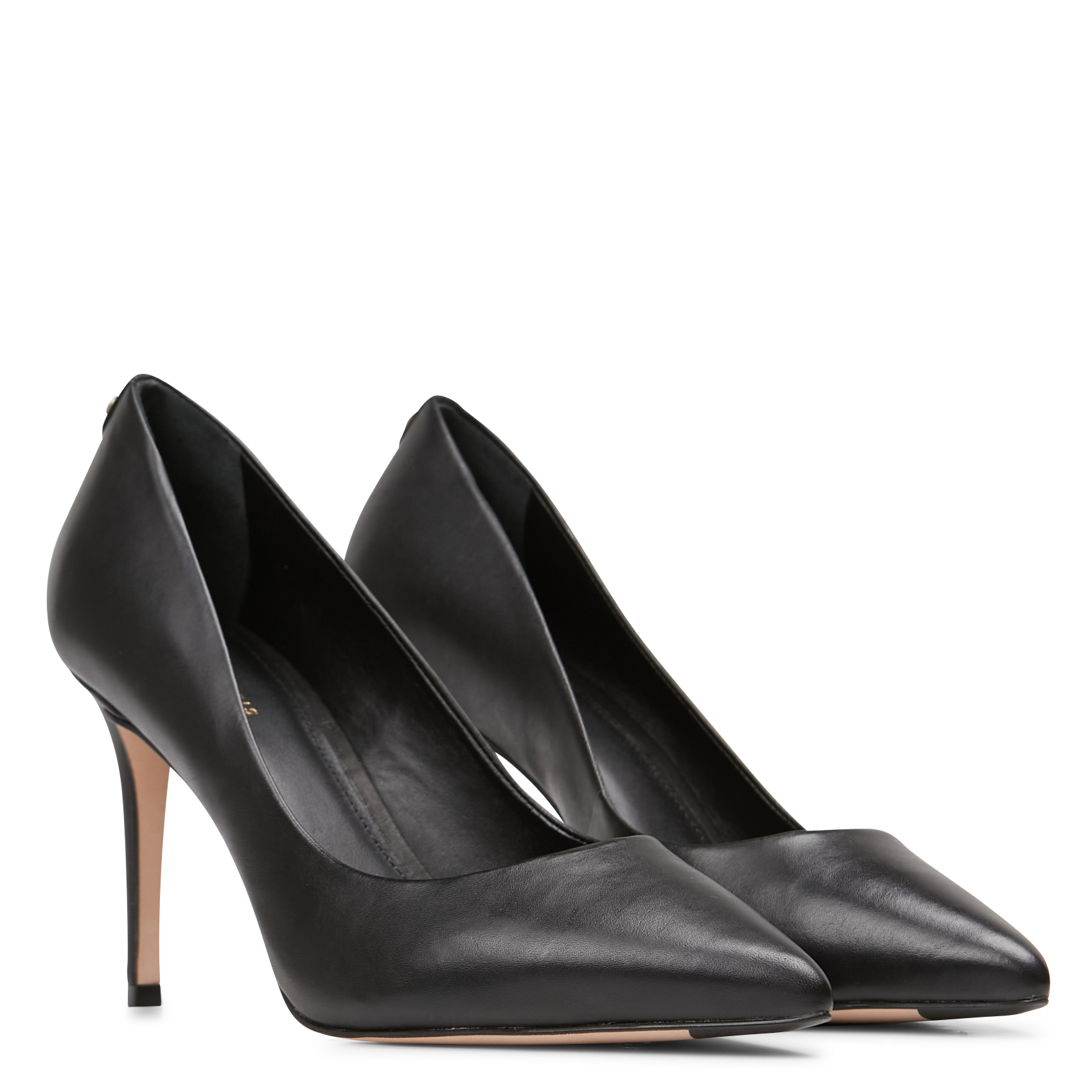 AZOA2 - Escarpins en cuir lisse | Noir