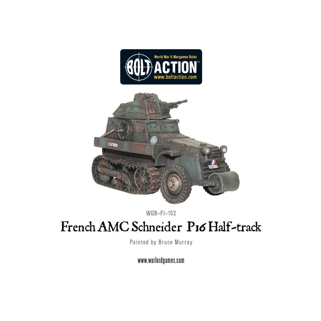 Bolt Action - AMC Schneider P16 Half-Track