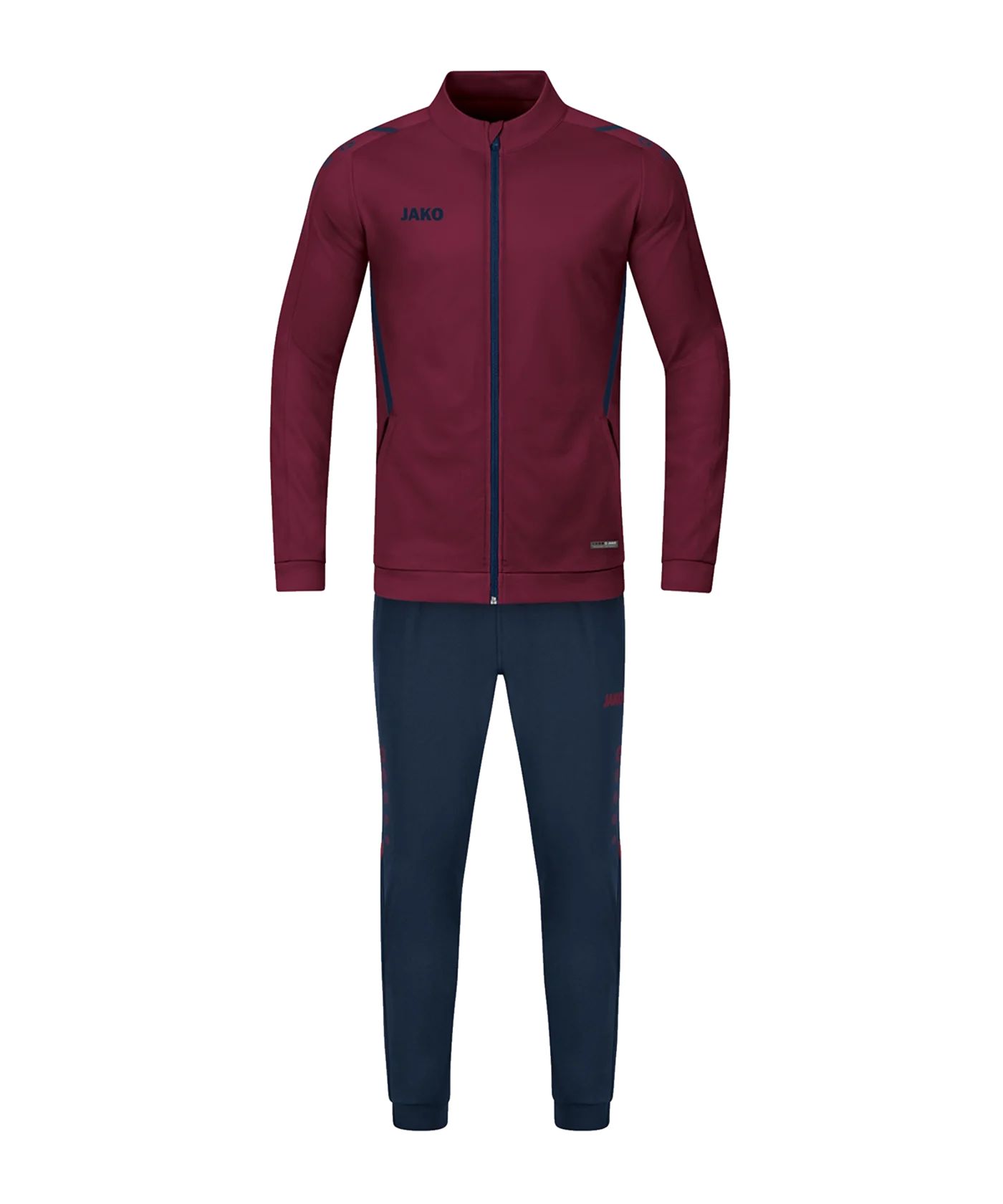 JAKO Challenge Trainingsanzug Damen Rot Blau F132