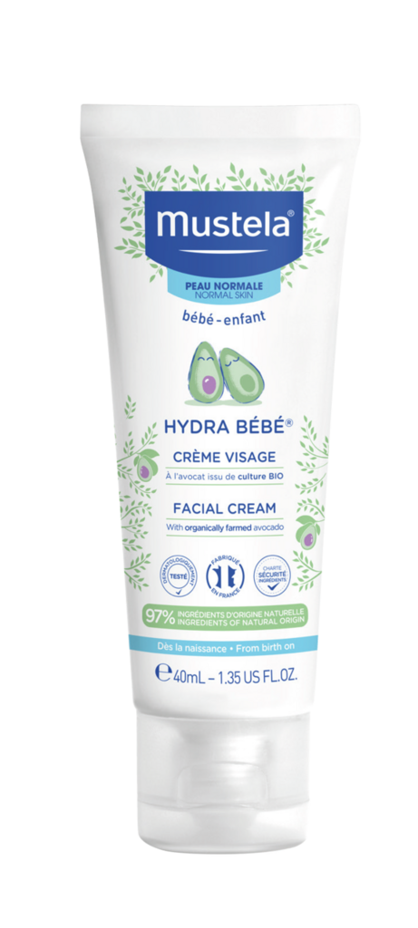 Mustela Hydra Bébé Gesichtscreme<br>40 ml, Tube, Creme, normale Haut