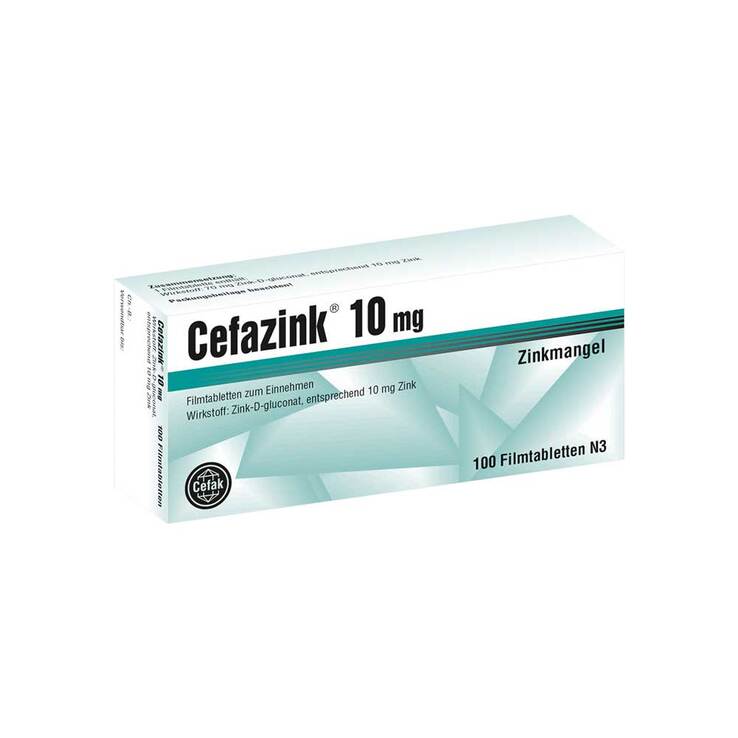 Cefazink 10 mg Filmtabletten, 100 St