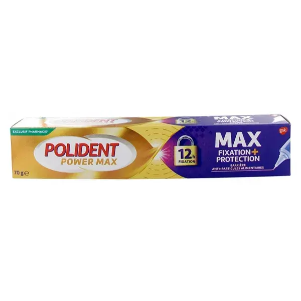 Polident Crème Fixative Maximum Contrôle 70g