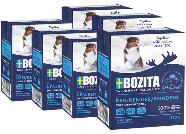 BOZITA Nassfutter für Hunde Häppchen in