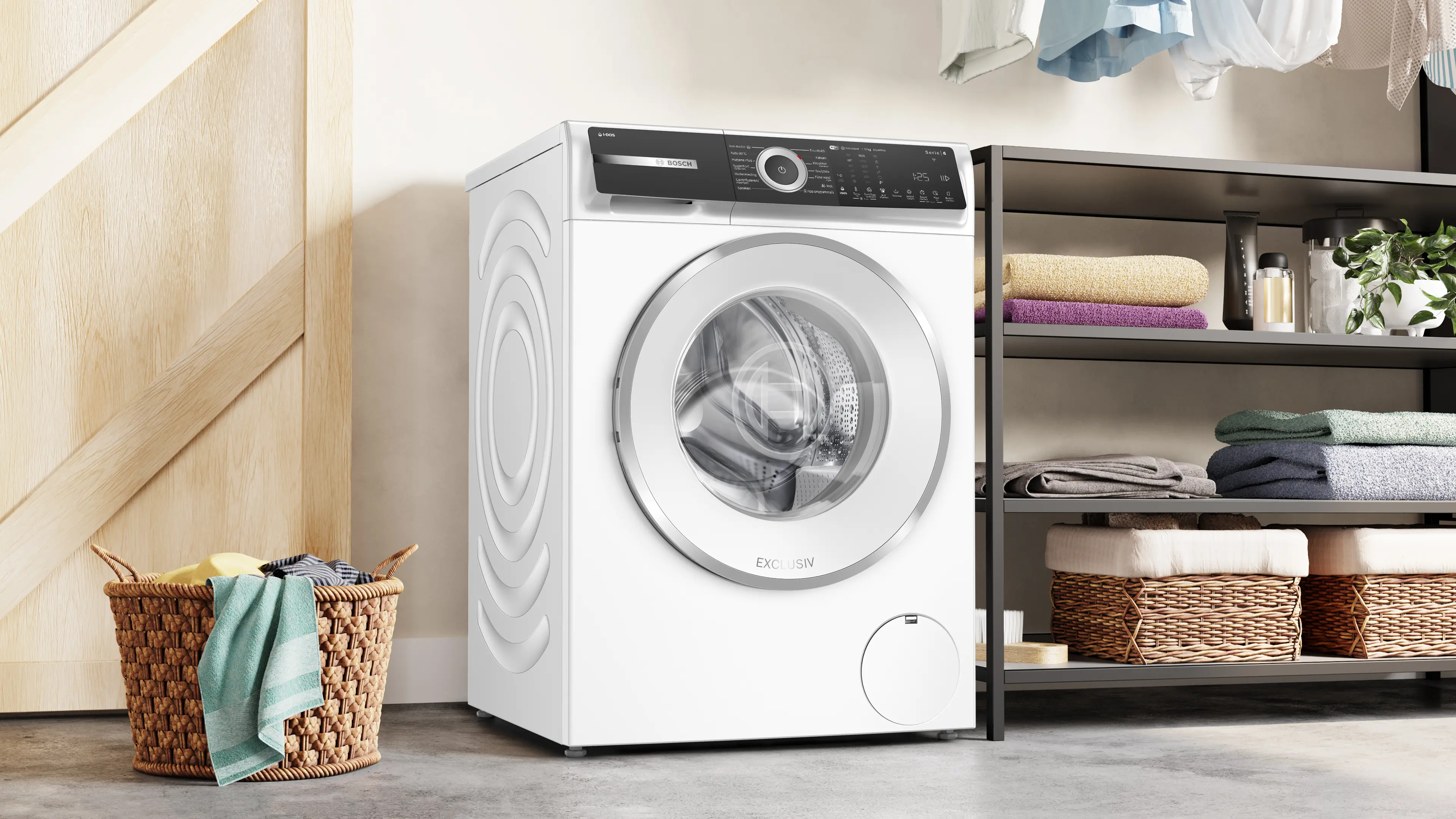 Serie 6 Wasmachine, voorlader 10 kg max. 1600 rpm