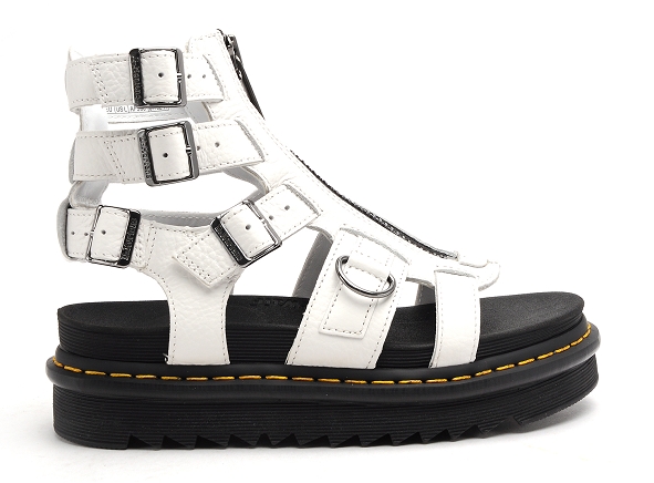 Dr martens nu pieds plats femme olson blanc