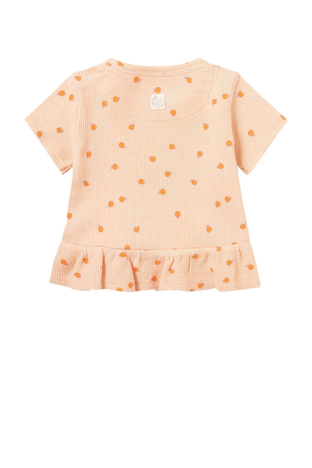Noppies baby T-shirt Nampa van katoen oranje