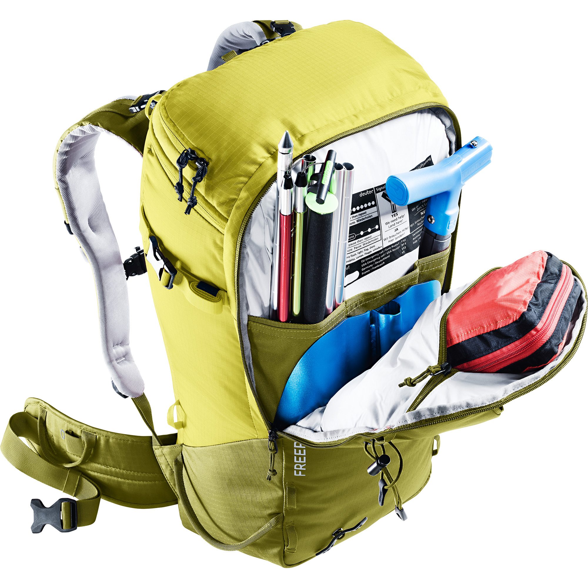 deuter Freerider Pro 34+ Skitourenrucksack cactus