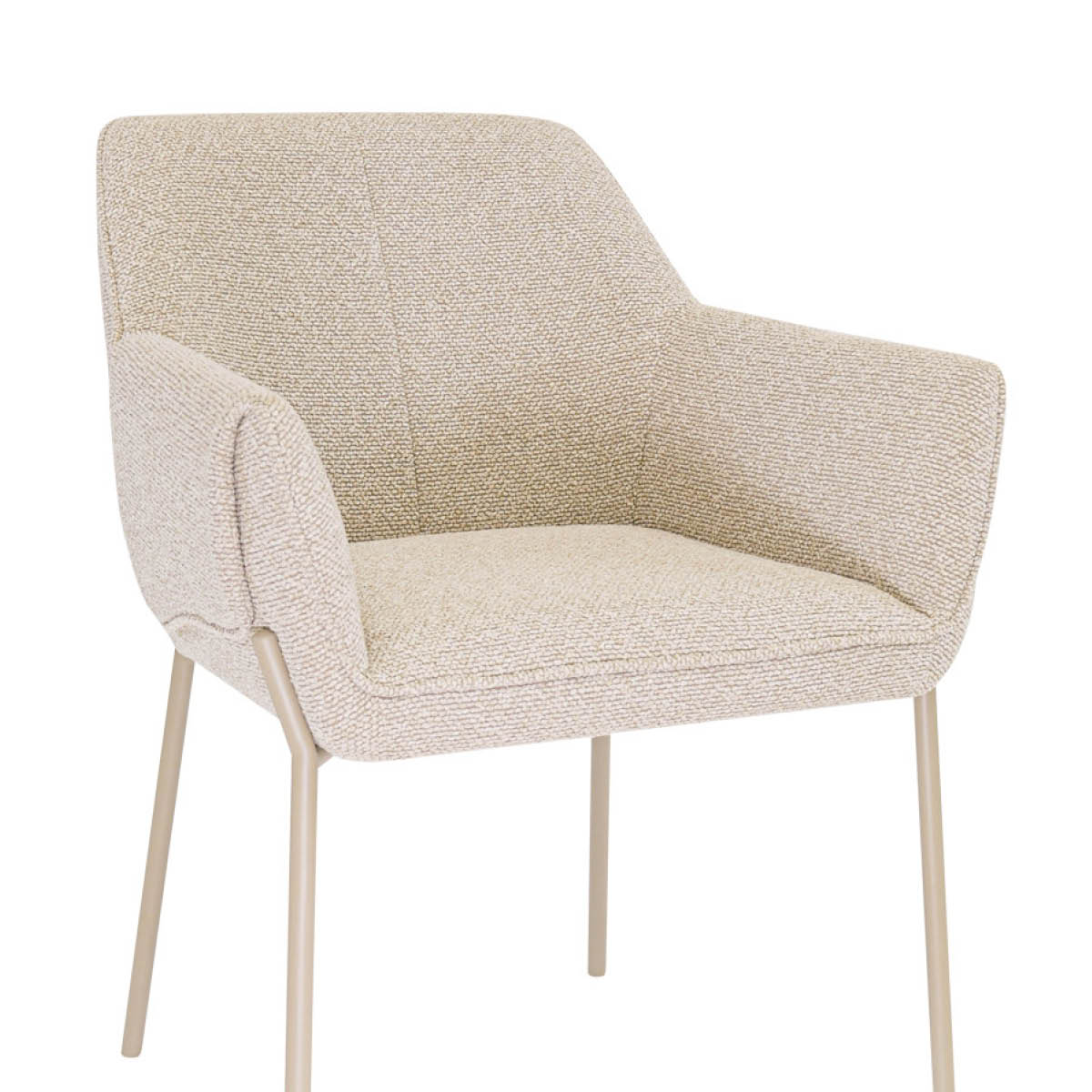 Eetkamerstoel Mila champagne