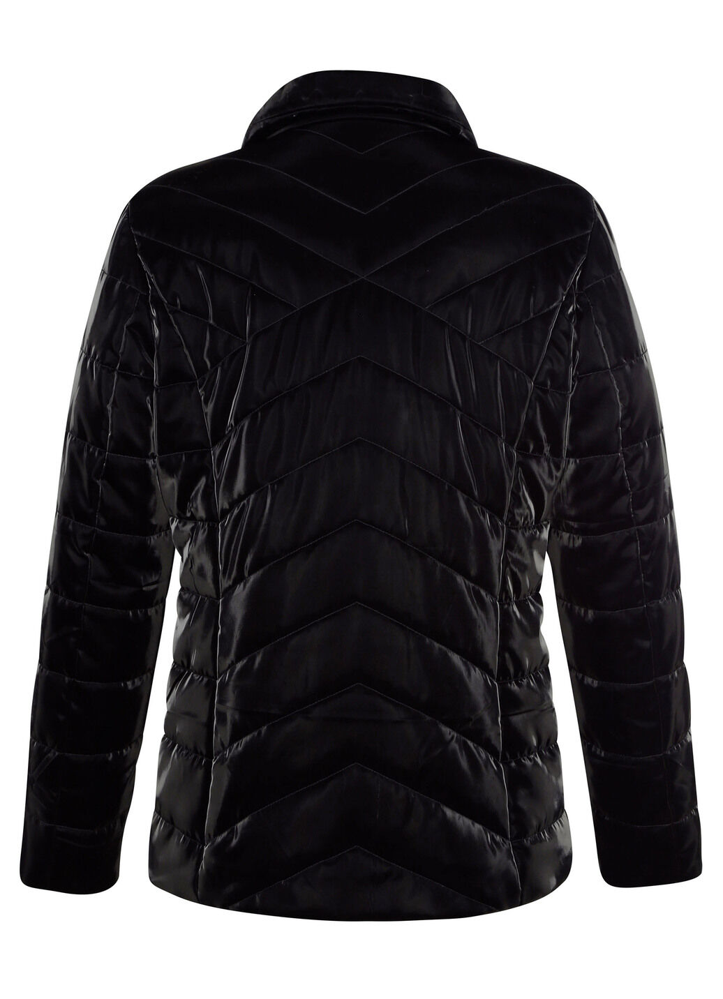 Steppjacke in Metallic-Optik