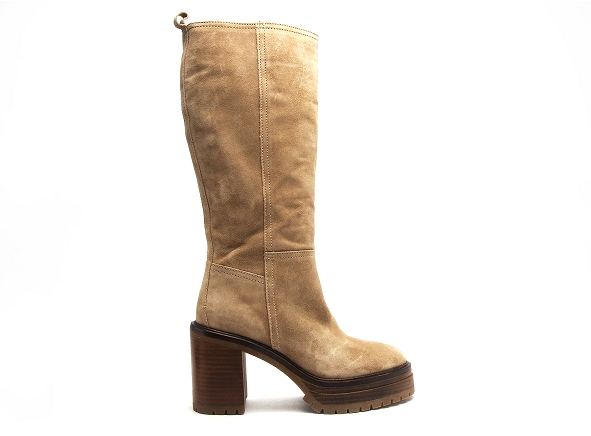 Alpe bottes talons femme 2681 beige