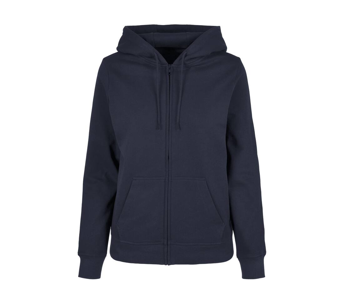 BUILD YOUR BRAND BYB009 - Sweat capuche zippé femme