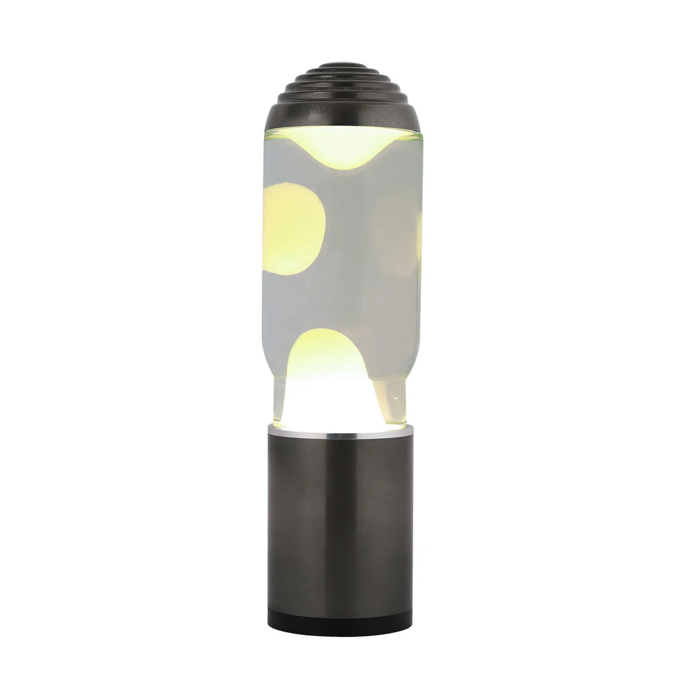 I-Total  Lava lampe - transparent/hvid