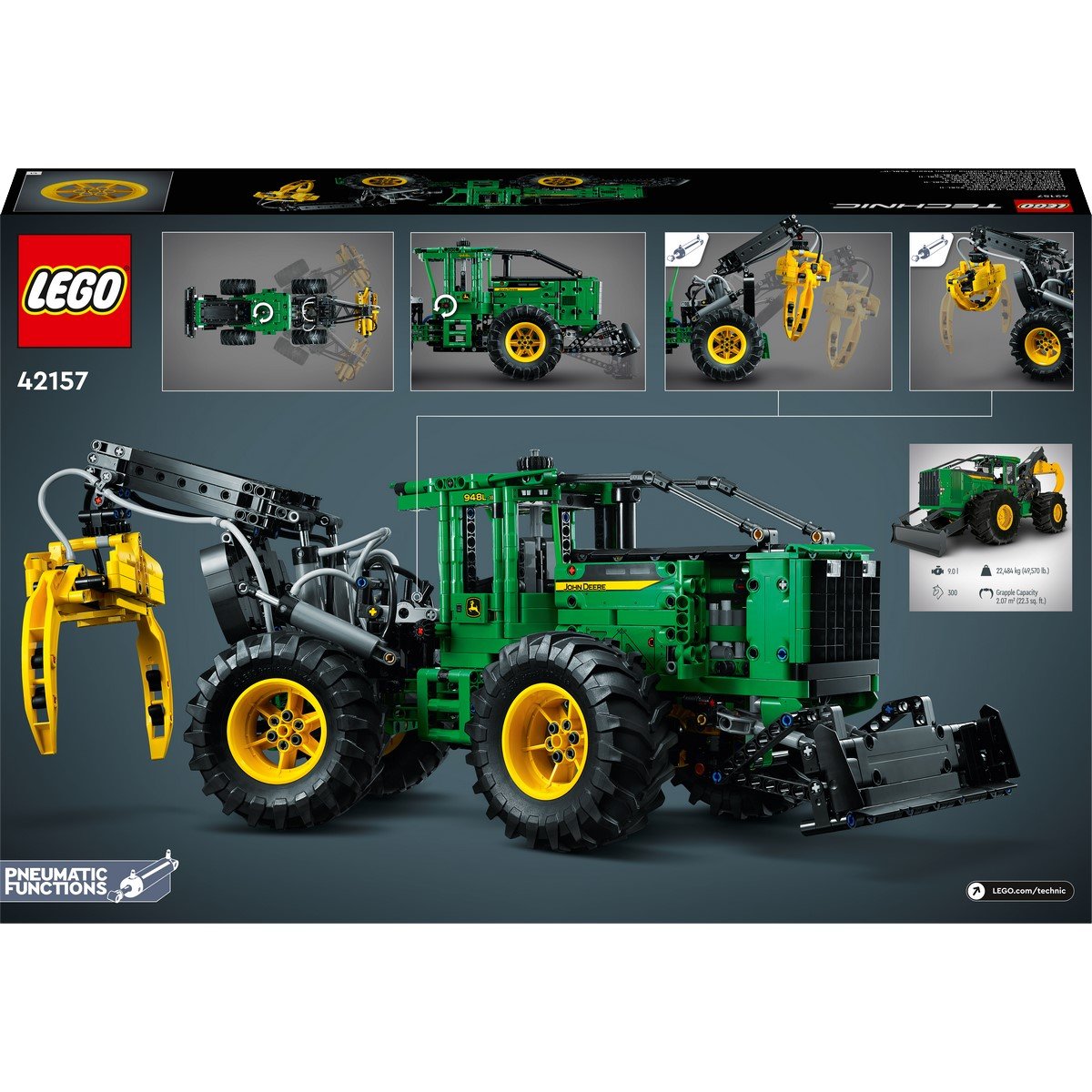 Débardeuse John Deere 948L-II Lego Technic 42157