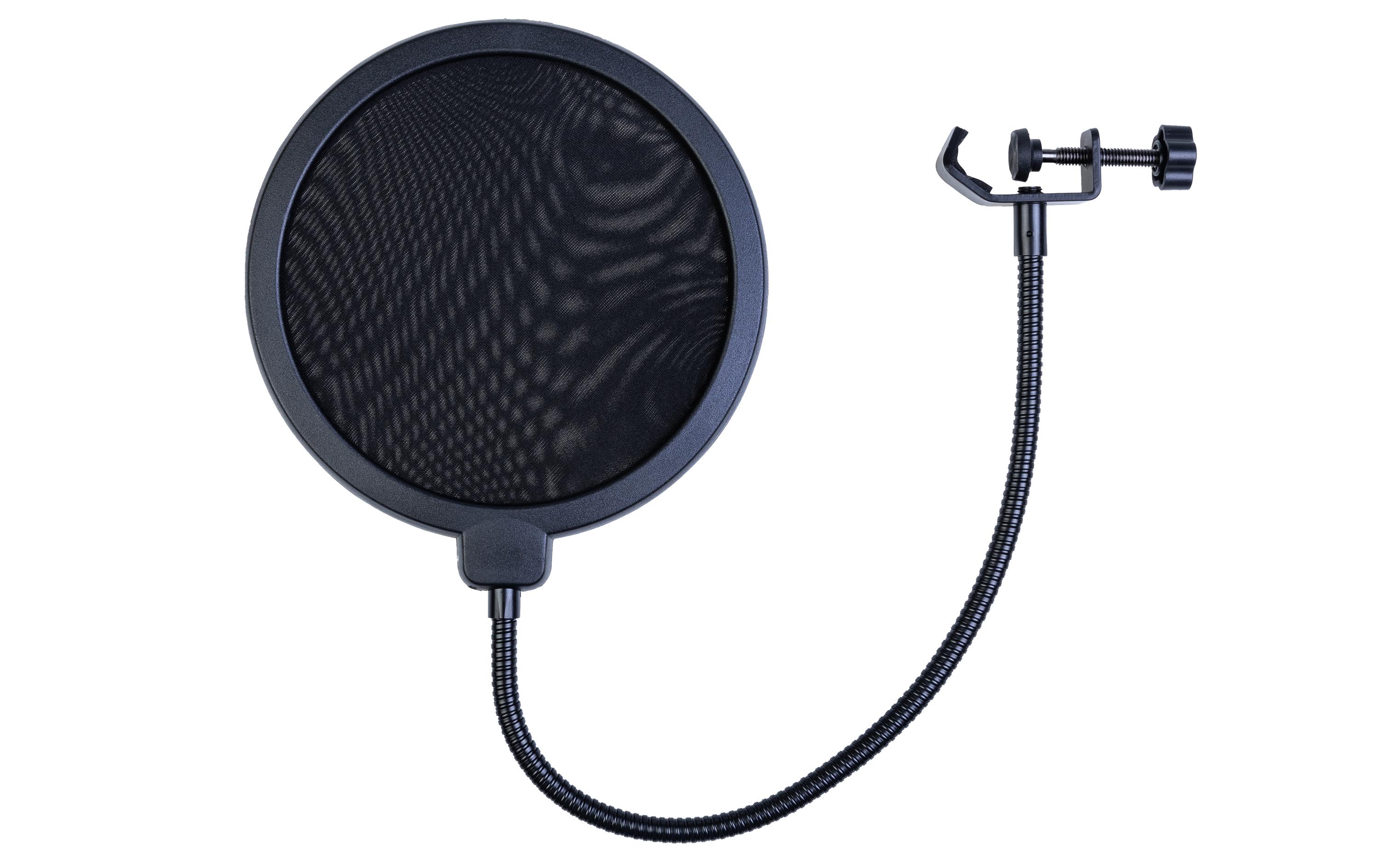 Popschutz MPF-4450BKMikrofon Pop Filter