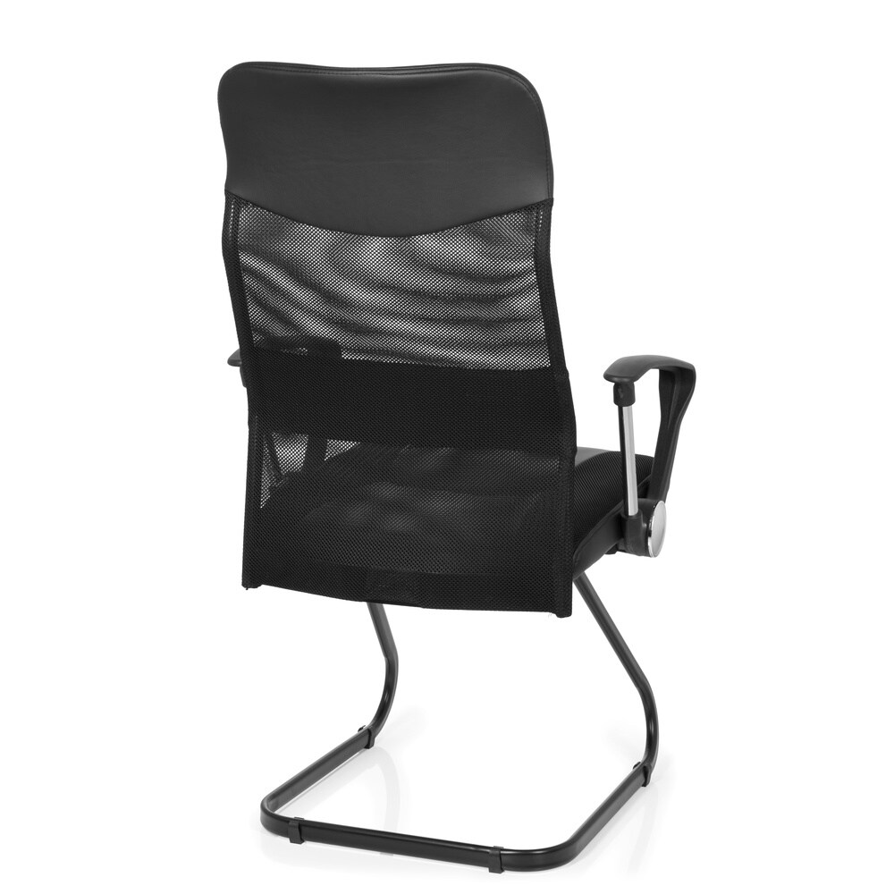 Freischwinger ARTON V Stoff mit Armlehnen hjh OFFICE