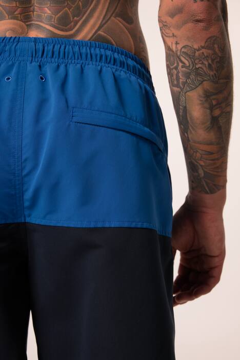 JAY-PI Badeshorts, Beachwear, Elastikbund, bis 7 XL, navy blau | Ulla Popken