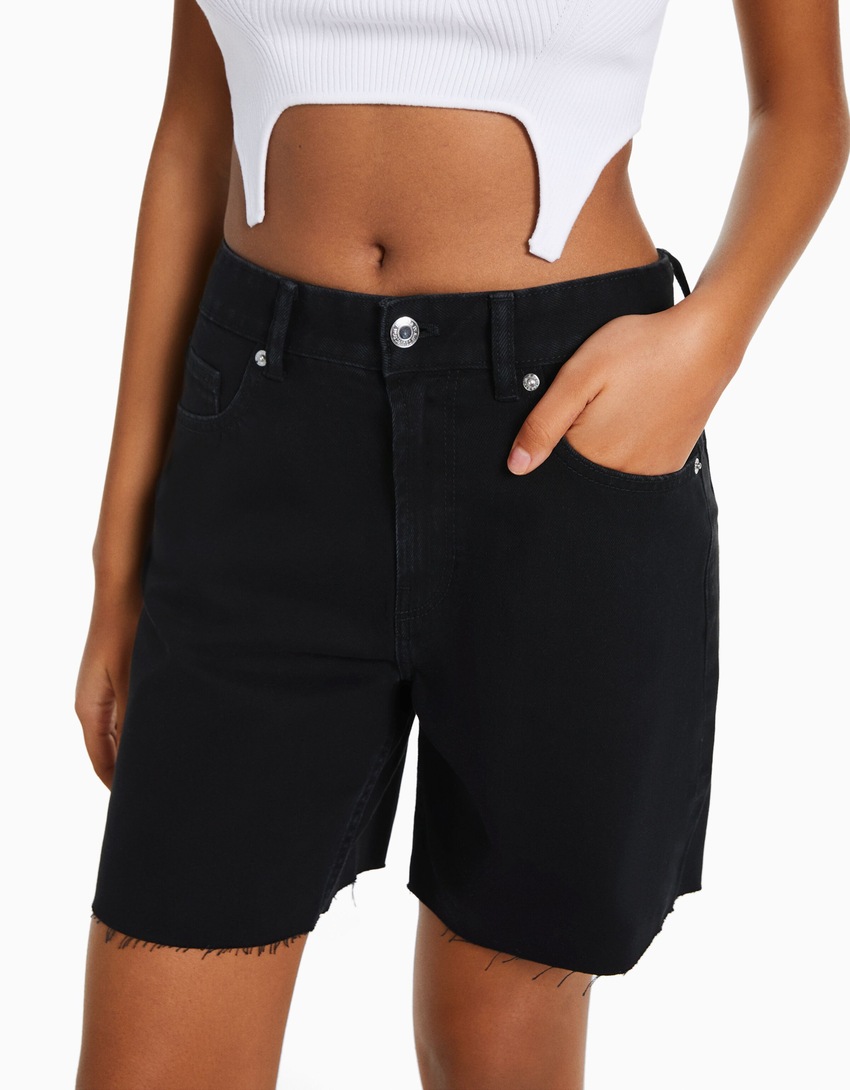 Bermudas vintage em denim