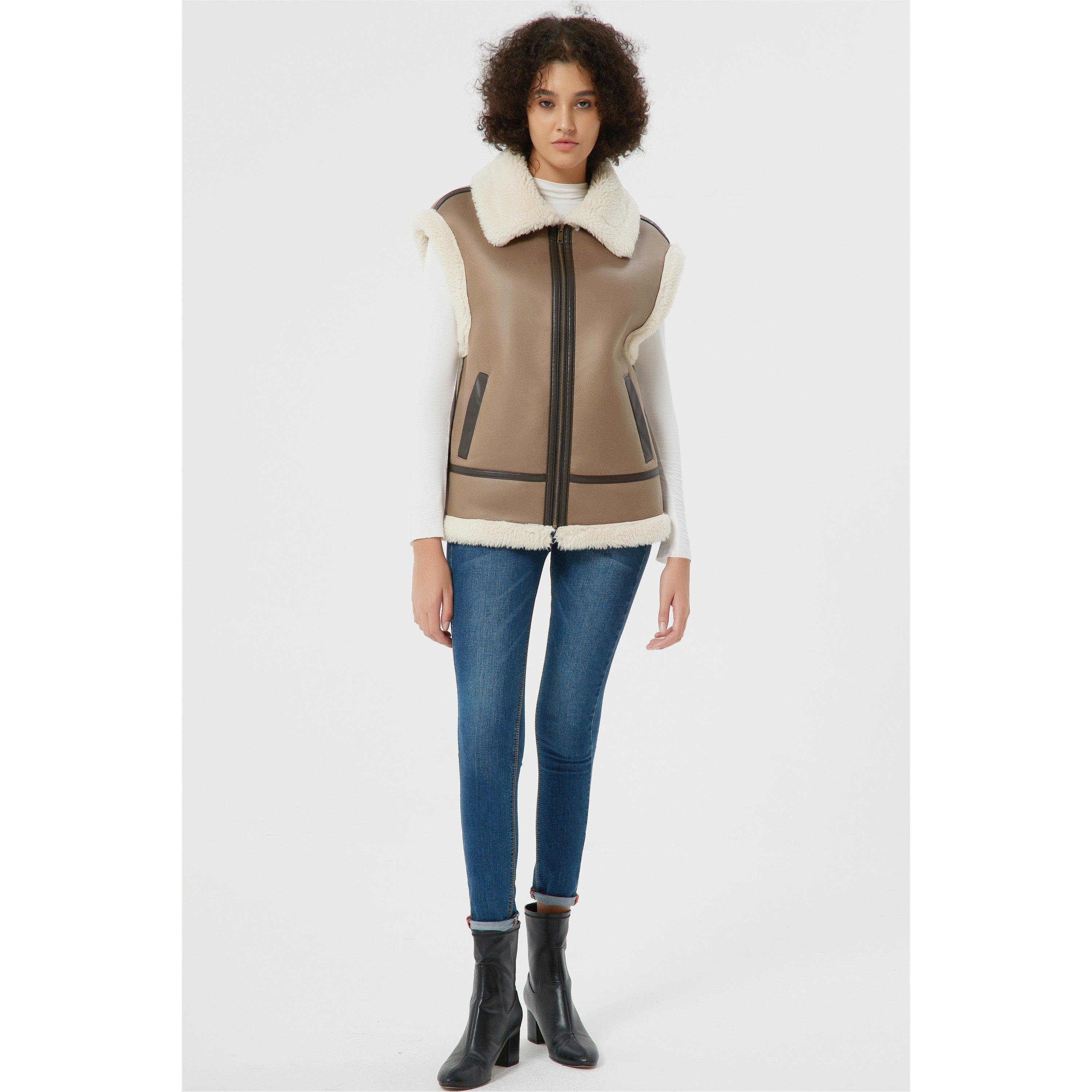 Be You B Suedette Aviator Gillet