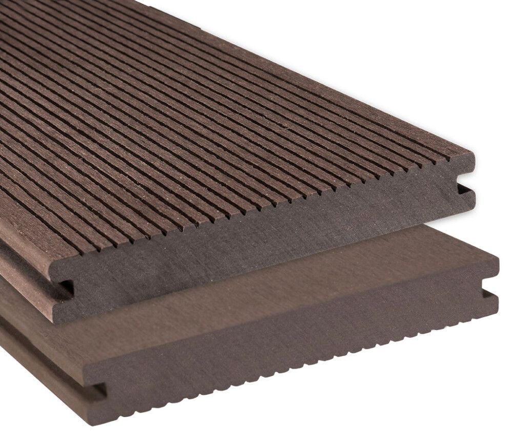 TERRASSEBORDKOMPOSITT 20X140X4000MM BRUN