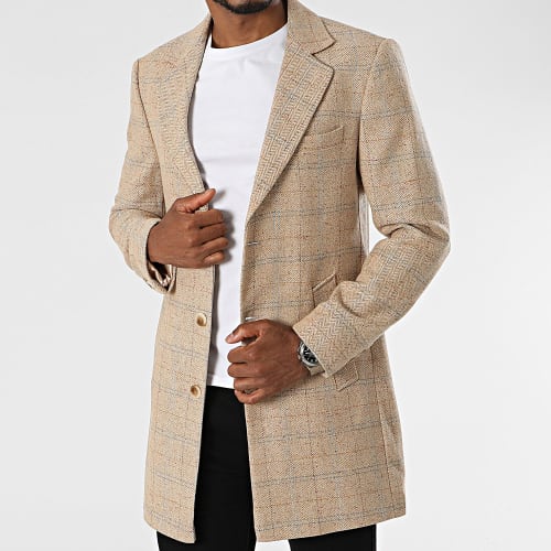 Manteau Beige Chiné