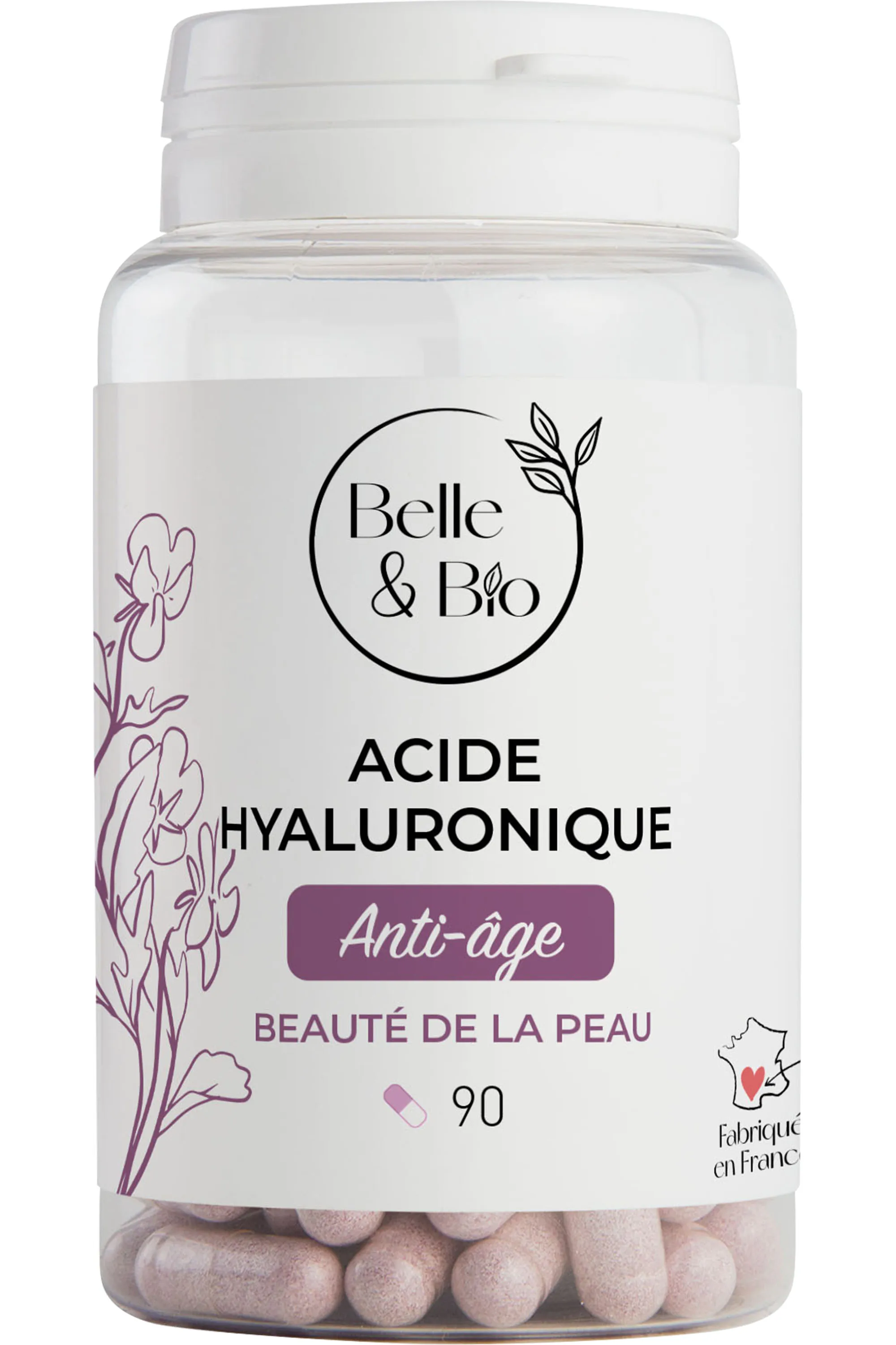 Belle & Bio Complément Alimentaire anti-âge Acide Hyaluronique-35 g