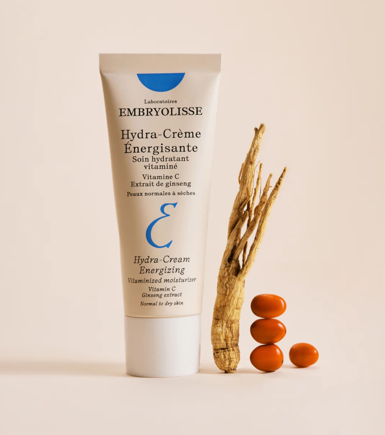 Embryolisse - Creme facial energizante com vitamina C - Pele normal a seca